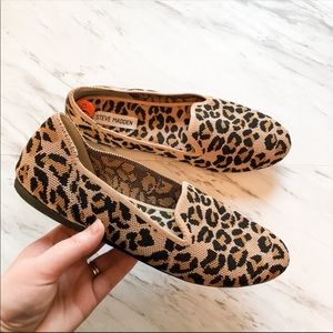 Steve Madden “Sabin” leopard flats